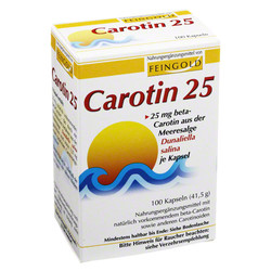 CAROTIN 25 Feingold Kapseln