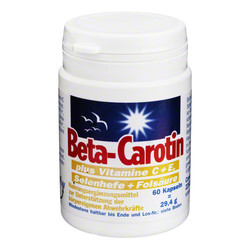 BETA CAROTIN KAPSELN+Vitamin C+E