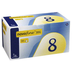 NOVOFINE Nadeln 30 G 8 mm