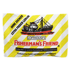 FISHERMANS FRIEND Lemon ohne Zucker Pastillen