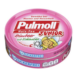 PULMOLL Junior Himbeere m.Echinacea+Vit.C zf Bon.