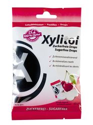 MIRADENT Xylitol Drops zuckerfrei Cherry