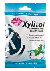 MIRADENT Xylitol Drops zuckerfrei Mint