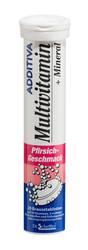 ADDITIVA Multivit.+Mineral Pfirsich R Brausetabl.