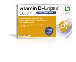 VITAMIN D-LOGES 5.600 I.E. Wochendepot Kautabl.