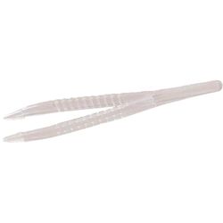 PINZETTE Einmal steril Kunststoff 12,5 cm