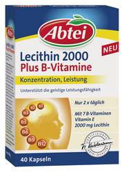 ABTEI Lecithin 2000 Plus B-Vitamine Kapseln