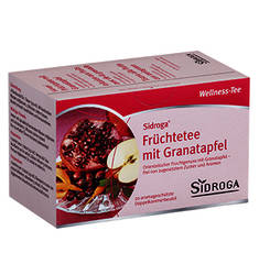SIDROGA Wellness Frchtetee m.Granatapfel Filterb.
