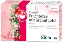 SIDROGA Wellness Frchtetee m.Granatapfel Filterb.