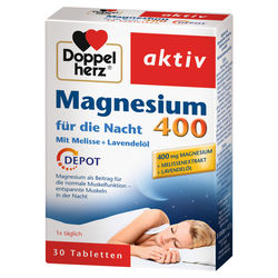 DOPPELHERZ Magnesium 400 fr die Nacht Tabletten
