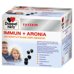 DOPPELHERZ Immun+Aronia system Ampullen