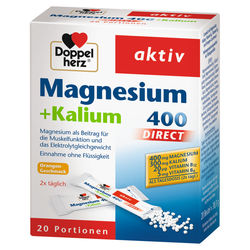 DOPPELHERZ Magnesium+Kalium DIRECT Portionsbeutel