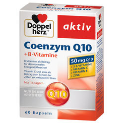 DOPPELHERZ Coenzym Q10+B Vitamine Kapseln