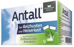 ANTALL bei Reizhusten und Heiserkeit Liquidsticks