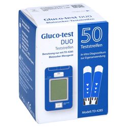 GLUCO TEST DUO Teststreifen