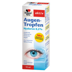 DOPPELHERZ Augen-Tropfen Hyaluron 0,2%