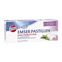 EMSER Pastillen mit Salbei zuckerfrei