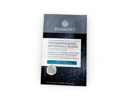 DERMASEL Maske Aktivkohle tiefenreinigend
