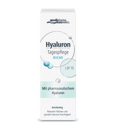 HYALURON TAGESPFLEGE riche Creme LSF 15