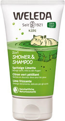 WELEDA Kids 2in1 Shower & Shampoo spritzig.Limette