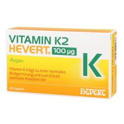 VITAMIN K2 HEVERT 100 g Kapseln