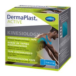 DERMAPLAST Active Kinesiology Tape 5 cmx5 m blau