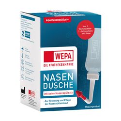 WEPA Nasendusche mit 10x2,95 g Nasensp�lsalz