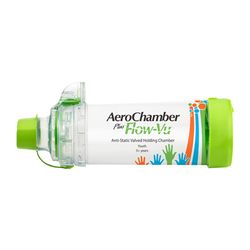 AEROCHAMBER Kids m.Mundst�ck Kdr.ab 5 Jahre gr�n