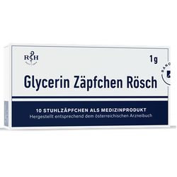 GLYCERIN ZPFCHEN Rsch 1 g gegen Verstopfung