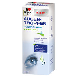 DOPPELHERZ Augen-Tropfen Hyaluron 0,3% system