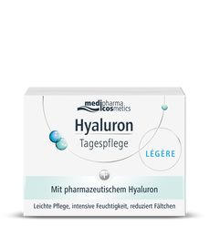 HYALURON TAGESPFLEGE legere Creme im Tiegel