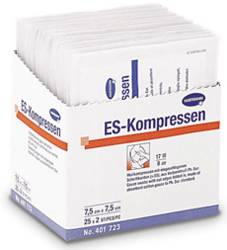 ES-KOMPRESSEN unsteril 5x5 cm 16fach