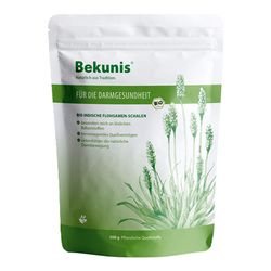 BEKUNIS Bio indische Flohsamenschalen