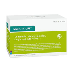 MYBIOTIK LIFE+ Kombipackung 30x1,5 g Plv.+60 Kaps.