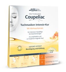 HAUT IN BALANCE Coupeliac Tuchmasken Intensiv-Kur