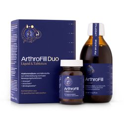 ARTHROFILL Duo 250 ml Liquid & 60 Tabletten Kombi.