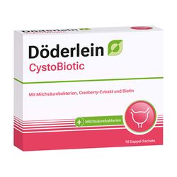 DDERLEIN CystoBiotic Milchsurebakt.+Cranber.Plv.