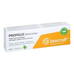 BEECRAFT Propolis Zahncreme Salbei Arnika Fluorid