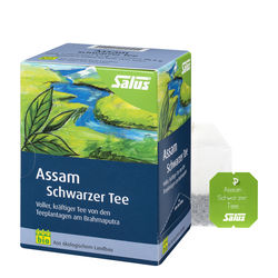 ASSAM schwarzer Tee Bio Salus Filterbeutel
