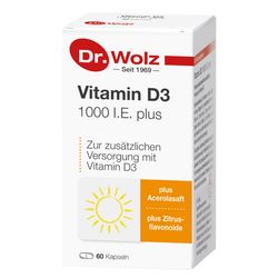 VITAMIN D3 1.000 I.E. plus Dr.Wolz Kapseln
