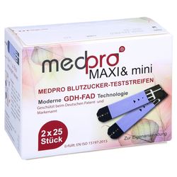 MEDPRO Maxi & mini Blutzucker-Teststreifen