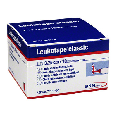 LEUKOTAPE Classic 3,75 cmx10 m rot
