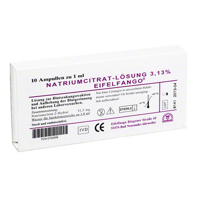 NATRIUM CITRICUM 3,13% Ampullen