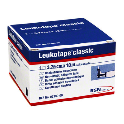 LEUKOTAPE Classic 3,75 cmx10 m schwarz
