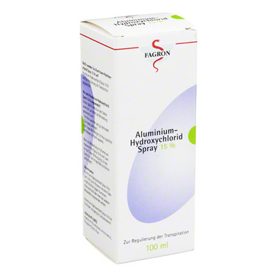 ALUMINIUM HYDROXYCHLORID Spray 15% Fagron
