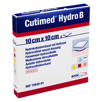 CUTIMED Hydro B Hydrok.Ver.10x10 cm m.Haftr.