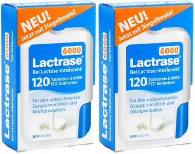 LACTRASE 6.000 FCC Tbl.im Klickspender Doppelpack