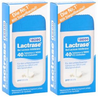 LACTRASE 18.000 FCC Tabletten teilbar im Spender