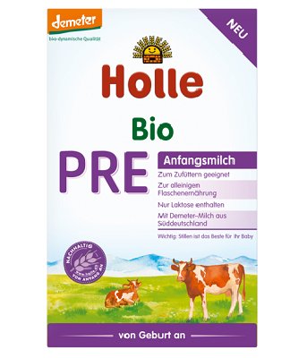 HOLLE Bio Pre-Anfangsmilch Pulver