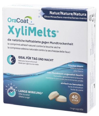 XYLIMELTS Hafttabletten ohne Minze OraCoat